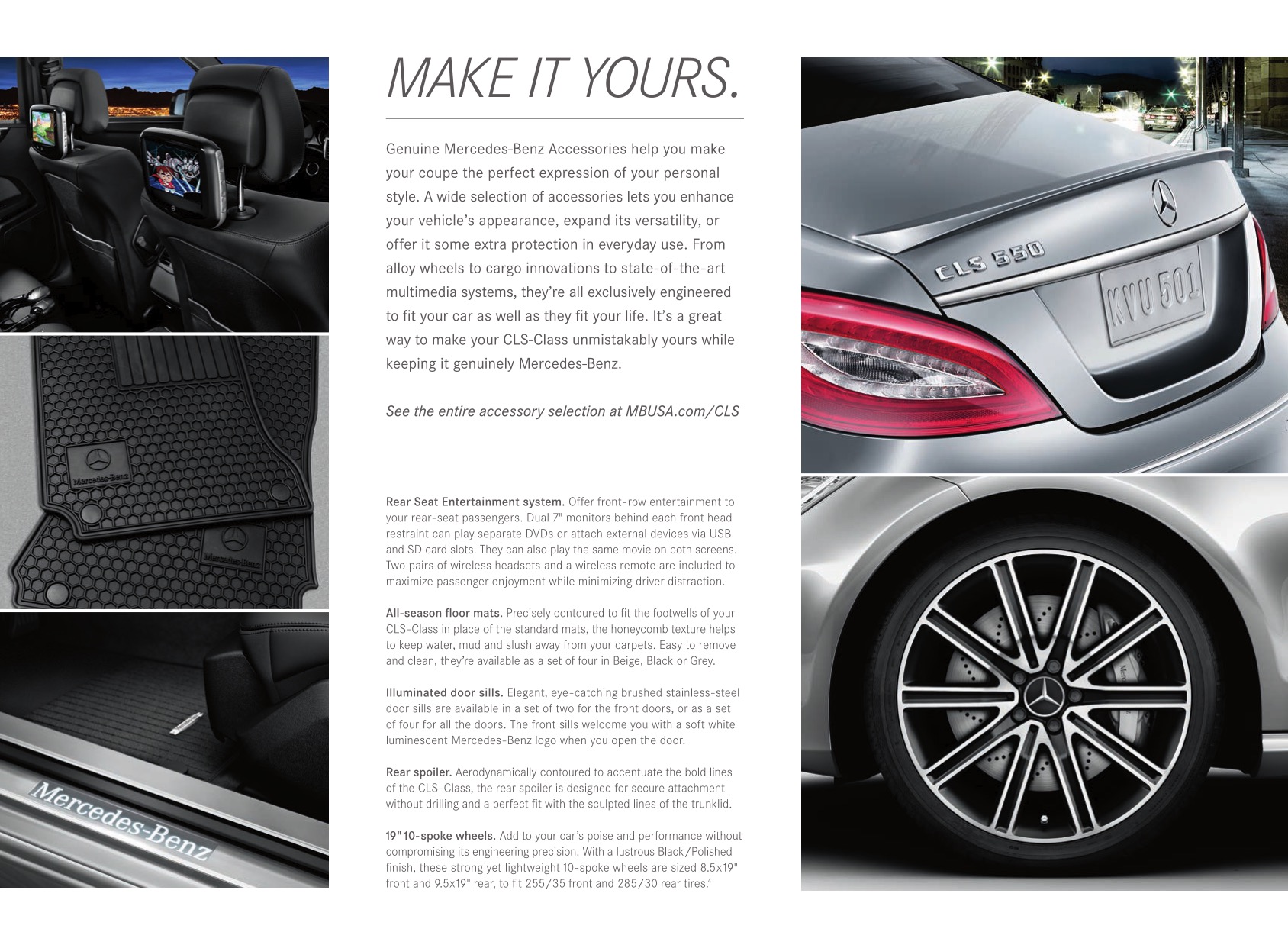 2013 Mercedes-Benz CLS-Class Brochure Page 14